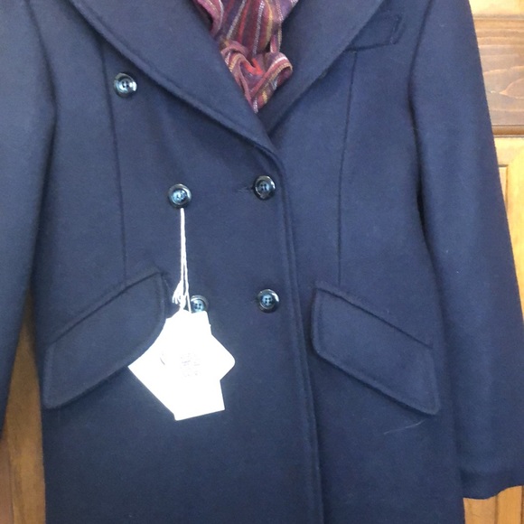 Vintage Wool Blend Size 12 Girls Pea Coat - Picture 4 of 9